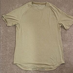 lululemon athletica Men's Tan/ goldish tee